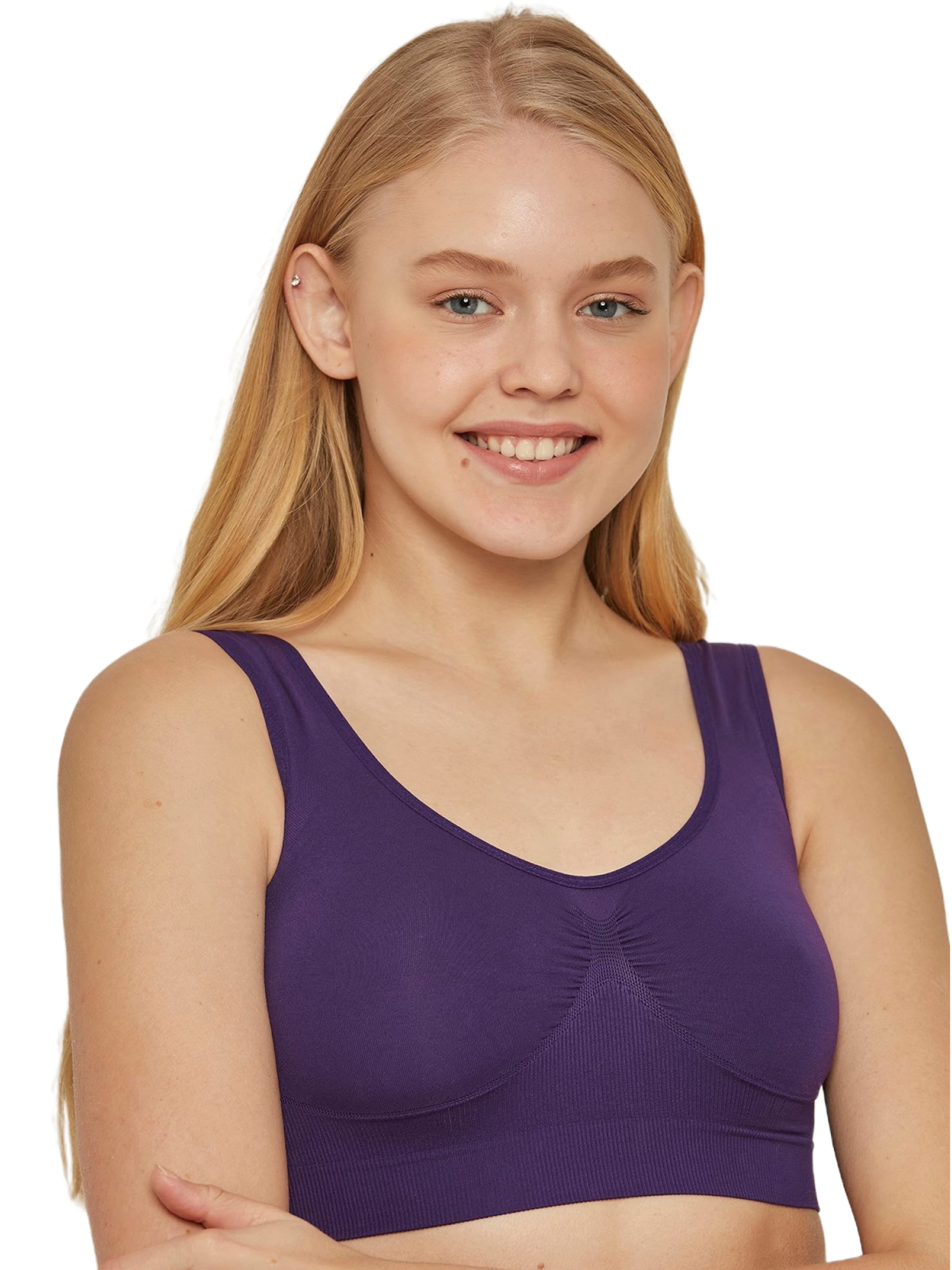 C&City Bralette Bra in Blue