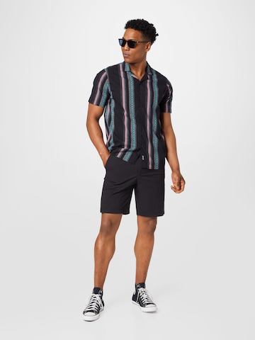 HOLLISTER Regular Fit Hemd in Schwarz