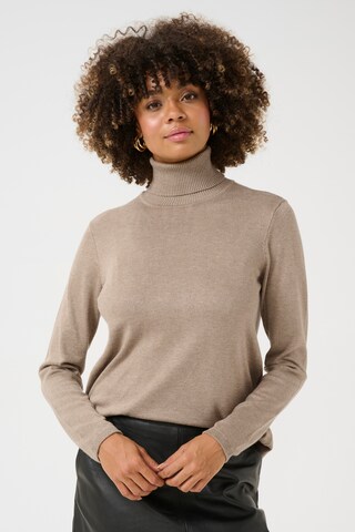 Pull-over 'annemarie' CULTURE en beige : devant