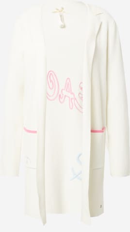 Key Largo Knit Cardigan 'AMOUR' in White: front