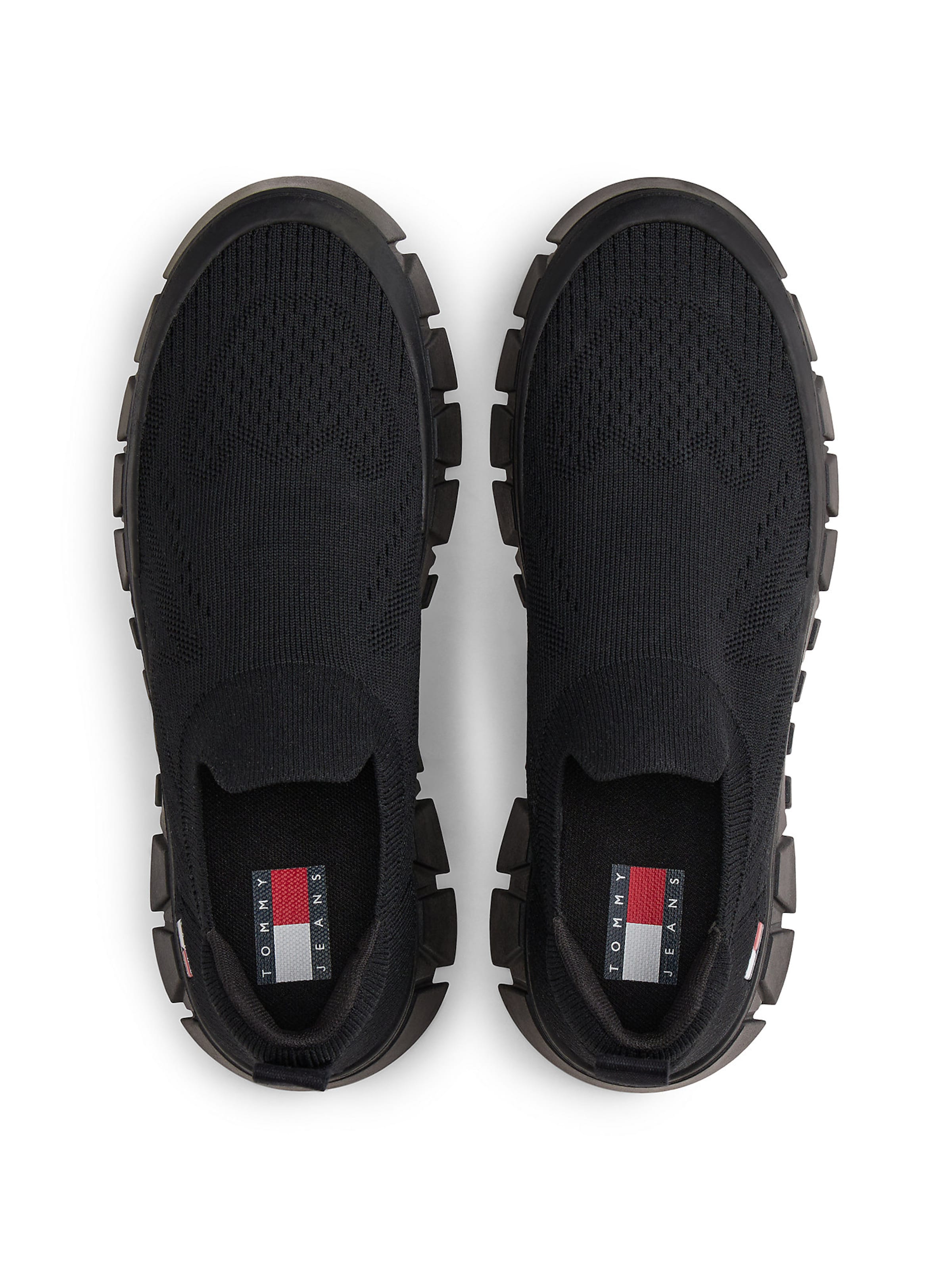 Slip on Tommy Jeans en noir