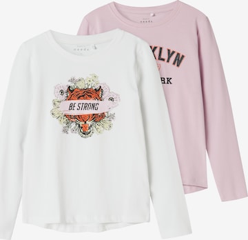 T-Shirt 'NKFVIX' NAME IT en rose : devant