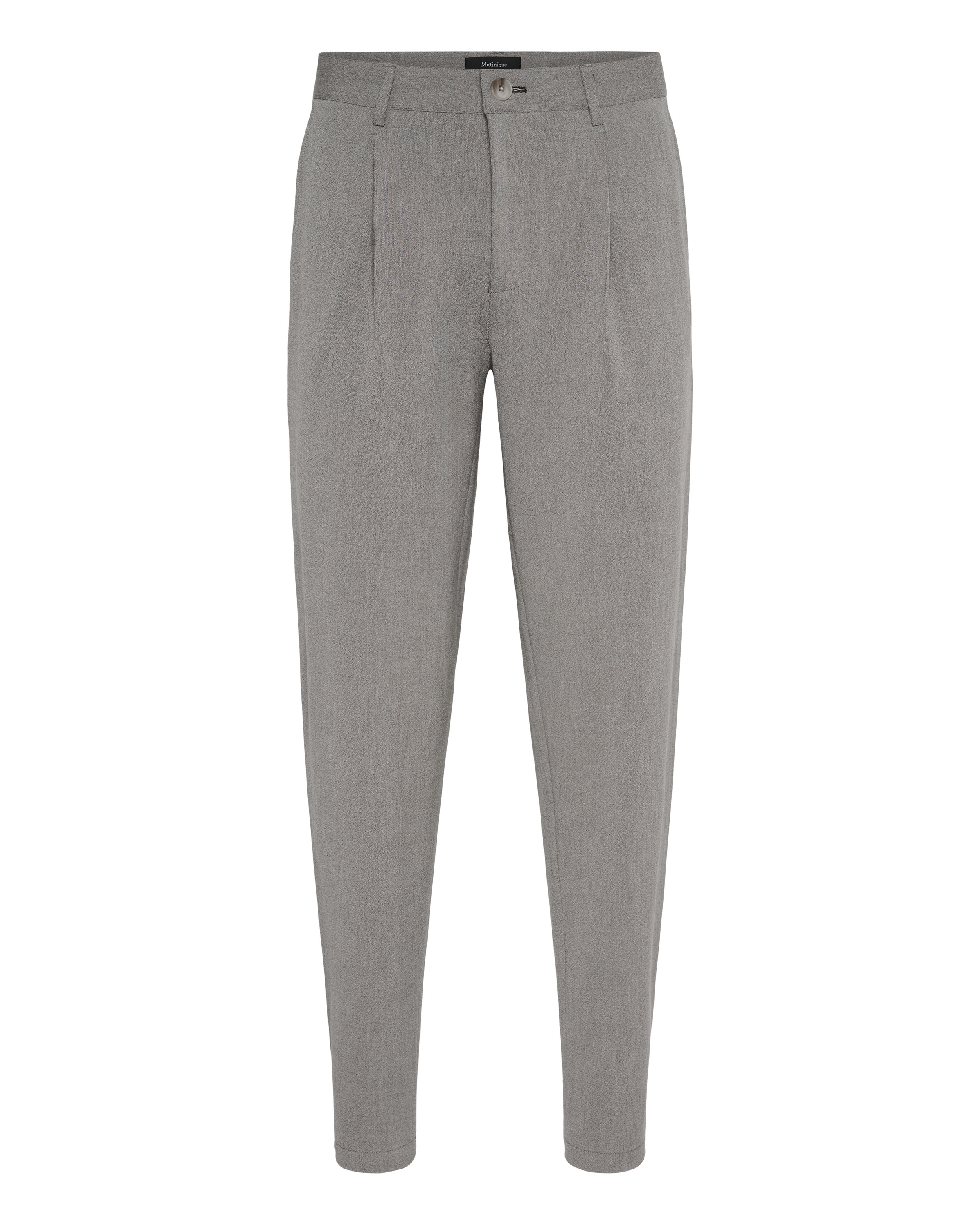 Pantalon chino 'Kian' Matinique en beige : devant