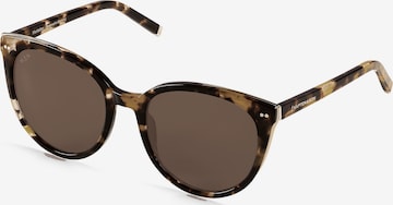 Kapten & Son Sluneční brýle 'Manhattan Amber Tortoise Brown' – hnědá: přední strana