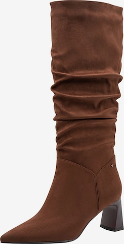 Bottes Tamaris en marron : devant