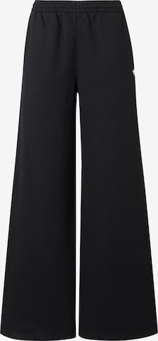 ADIDAS ORIGINALS Wide Leg Hose 'Essentials' in Schwarz: Vorderseite