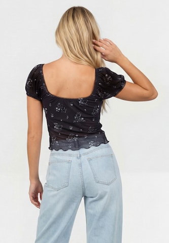 MYMO - Blusa em preto