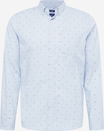 GAP Button Up Shirt in Blue: front
