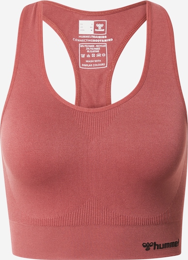Hummel Sports Bra in Coral / Black, Item view
