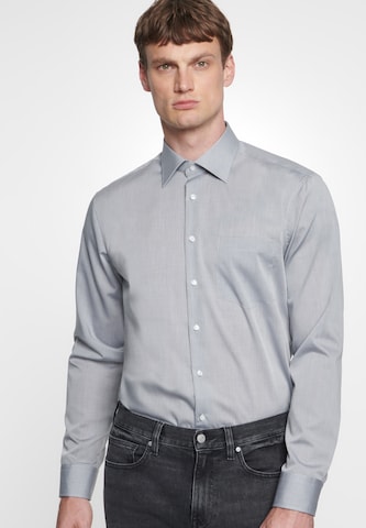 SEIDENSTICKER Regular fit Business Shirt in Grey