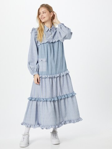 Robe Stella Nova en bleu : devant