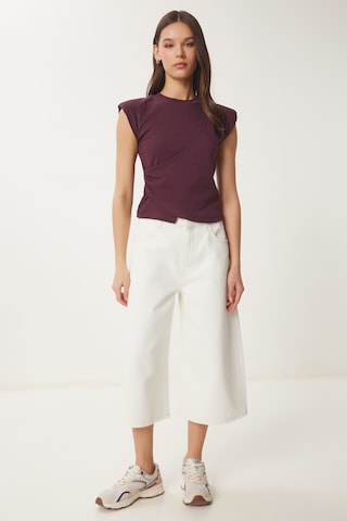 Happiness İstanbul Tričko - Fialová