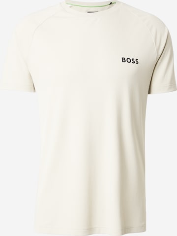 BOSS Funkční tričko – béžová: přední strana