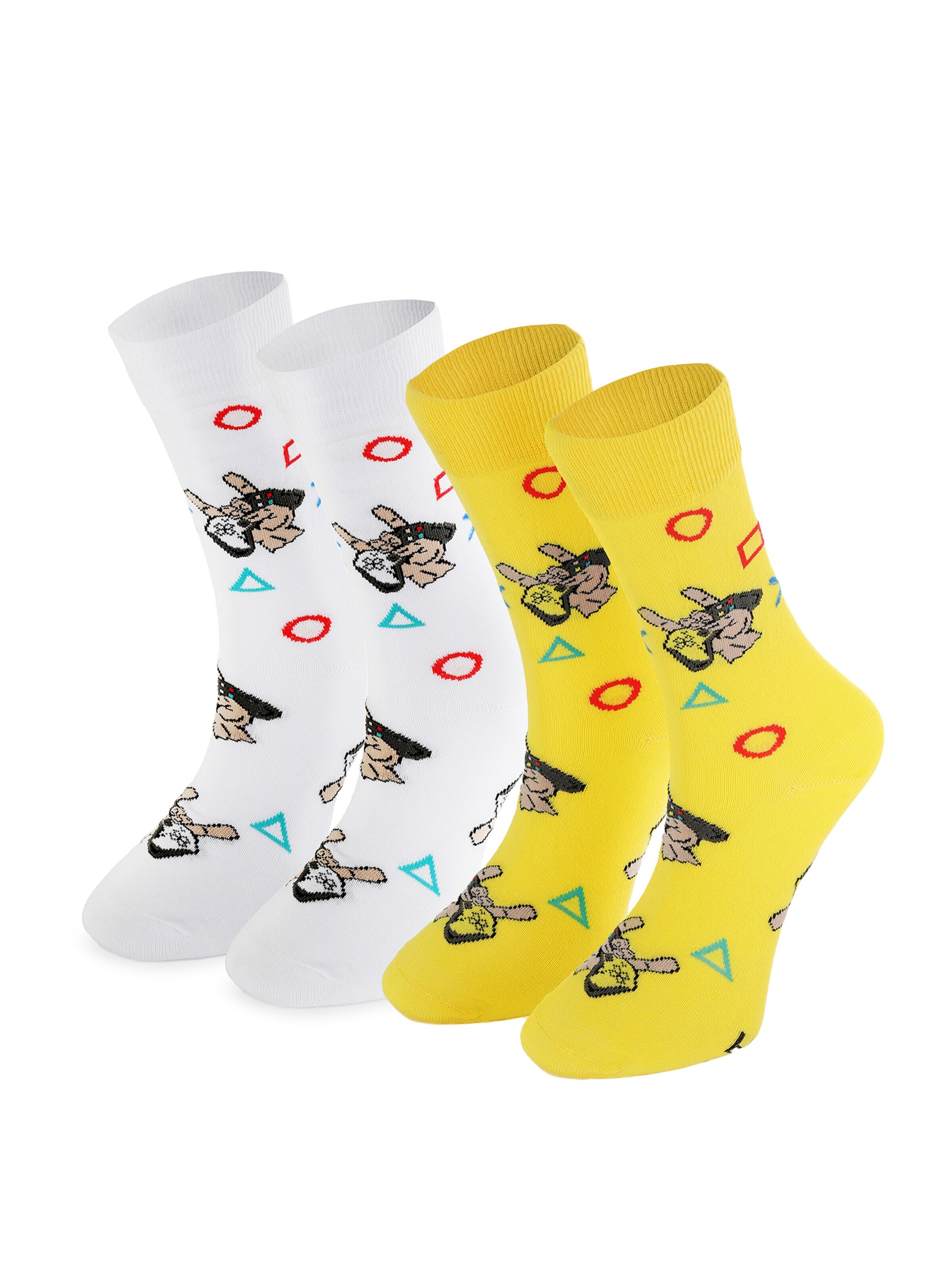 Chaussettes 'Spiele' Crea Socks en mélange de couleurs : devant