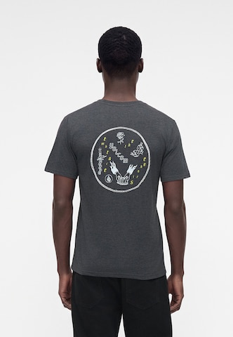 Volcom Shirt 'FLASH' in Zwart: voorkant