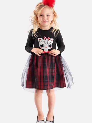 Robe 'Red Ribbon' Denokids en noir : devant