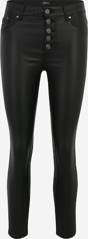 Only Petite Skinny Pants 'BLUSH' in Black: front