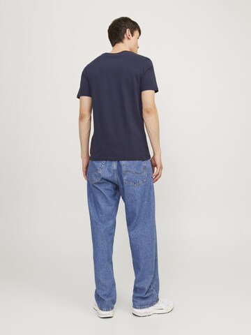 mėlyna JACK & JONES Marškinėliai