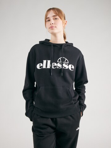 ELLESSE Sweatshirt 'Lyara' in Black: front