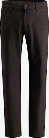 Pantalon chino PIERRE CARDIN en marron : devant