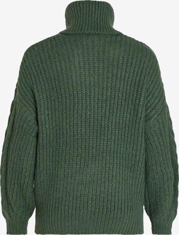 VILA Širok pulover 'TRIPS' | zelena barva