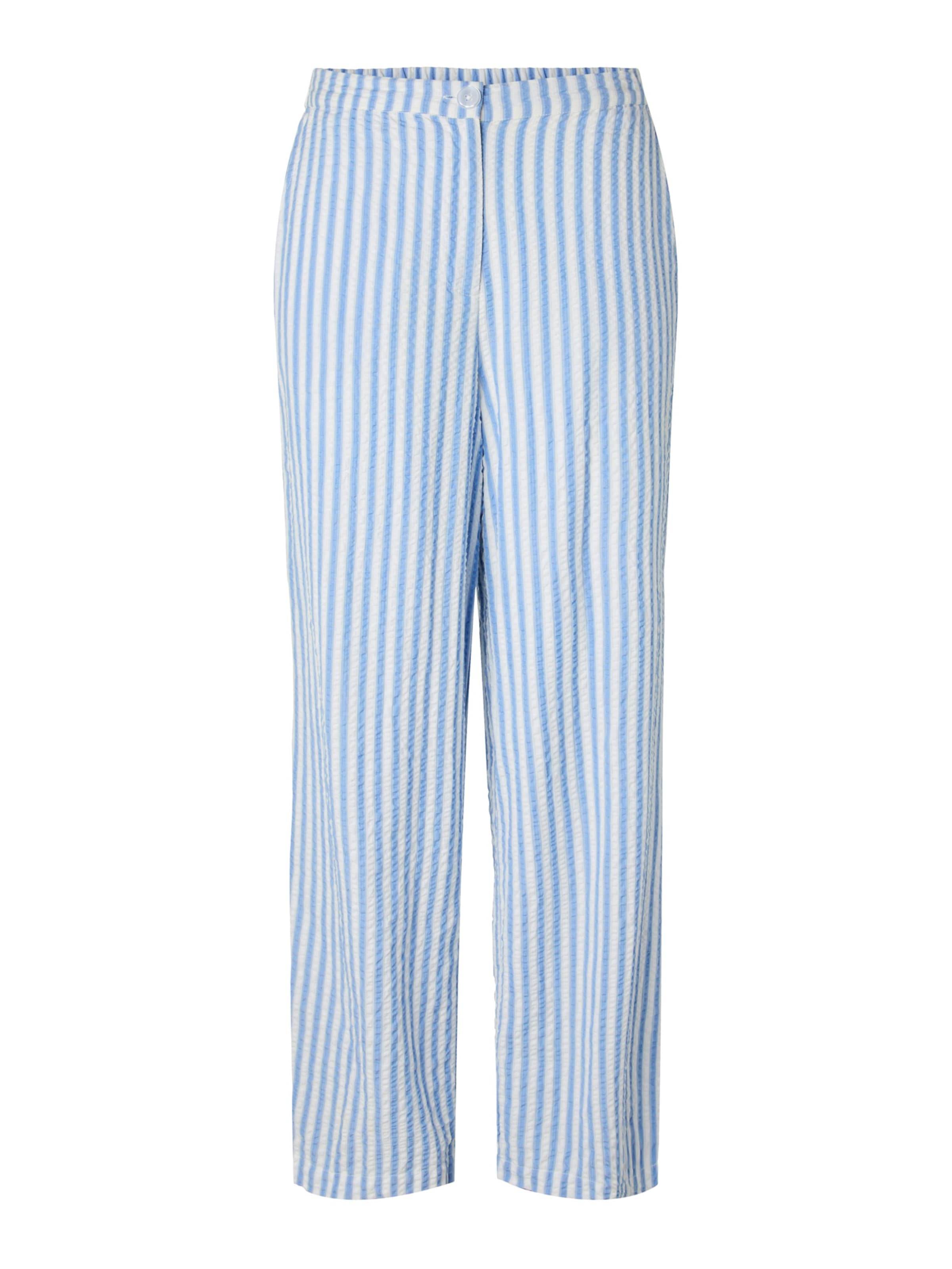 zils PIECES Vaļīgs piegriezums Bikses 'PCSTINNA': no priekšpuses