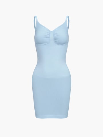cfab (formerly creamy fabrics) Kleid 'Shaping Cami Dress' in Blau: Vorderseite