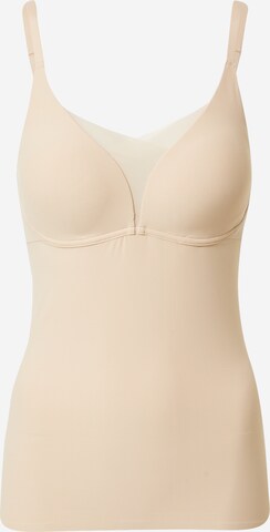 TRIUMPH Shaping Top in Beige: front