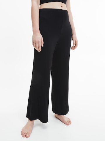 Calvin Klein Underwear - Pantalón de pijama en negro: frente