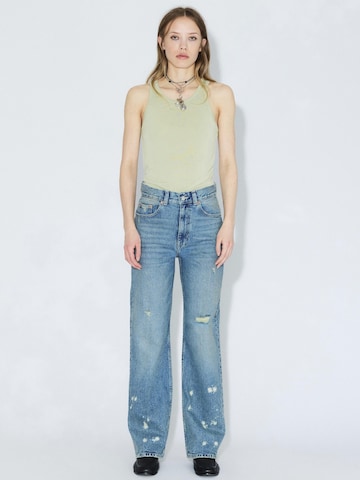 Dr. Denim Regular Jeans 'Echo High Straight - Jeans'‌ in Blau
