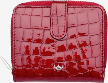 GOLDEN HEAD Wallet 'Cayenne' in Red: front