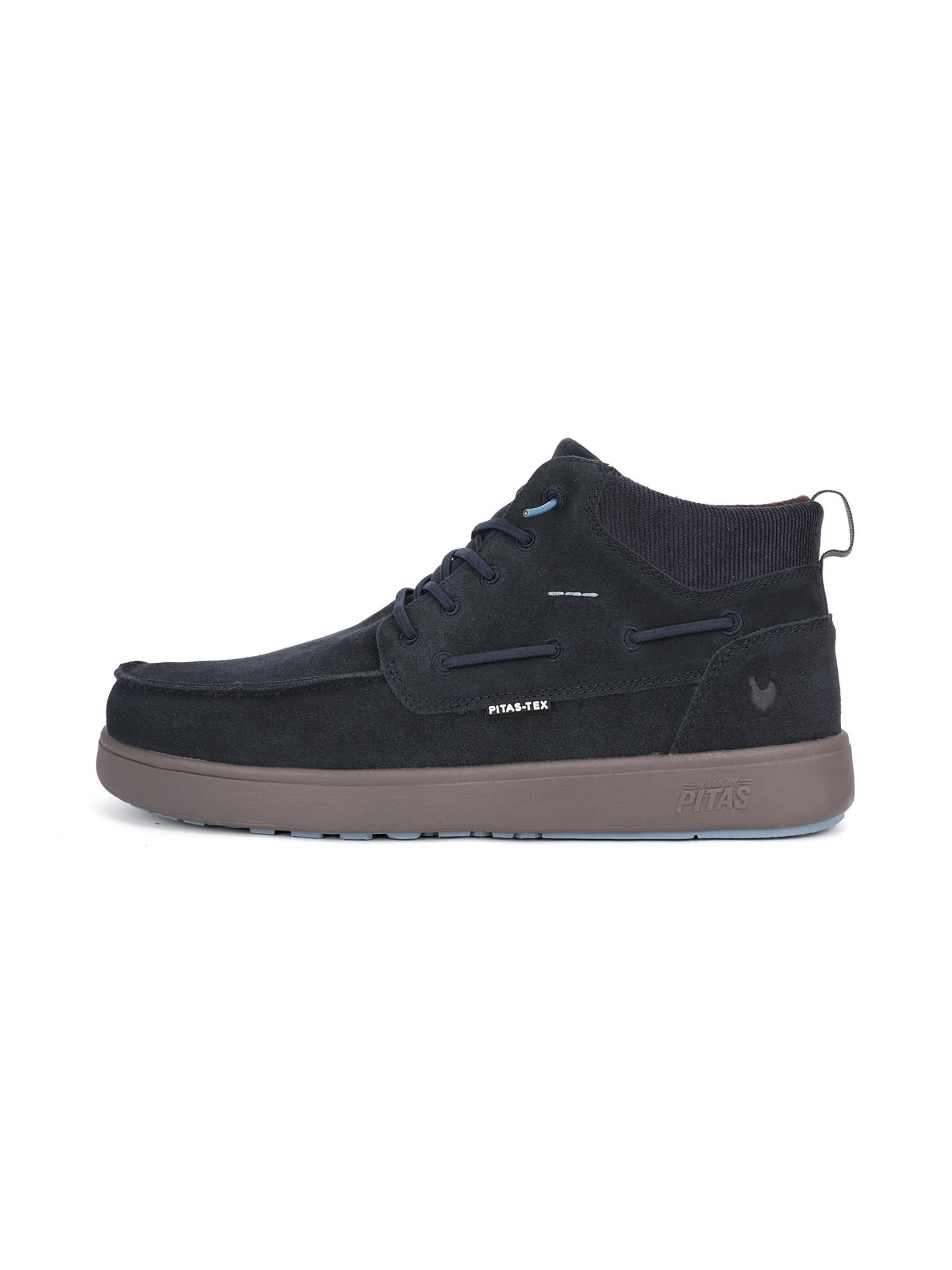 Walk In Pitas Lace-up boots 'KentT II' in Blue: front