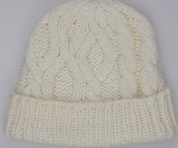 Seeberger Hut oder Mütze One Size in Weiß: predná strana