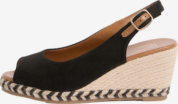 juoda Friends Like These Sandalai: priekis