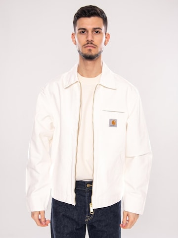 Carhartt WIP Between-season jacket 'Detroit Jacket Wax / Waz' in Beige
