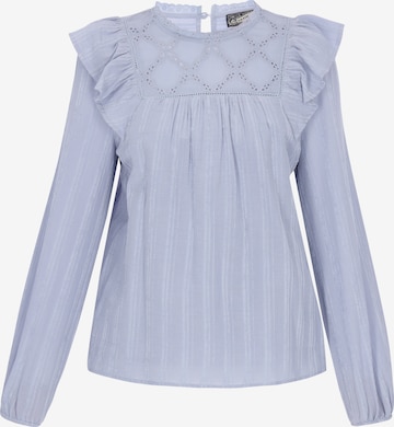 DreiMaster Vintage - Blusa en azul: frente