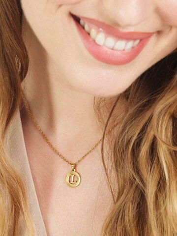 Lucardi Ketting in Goud: voorkant