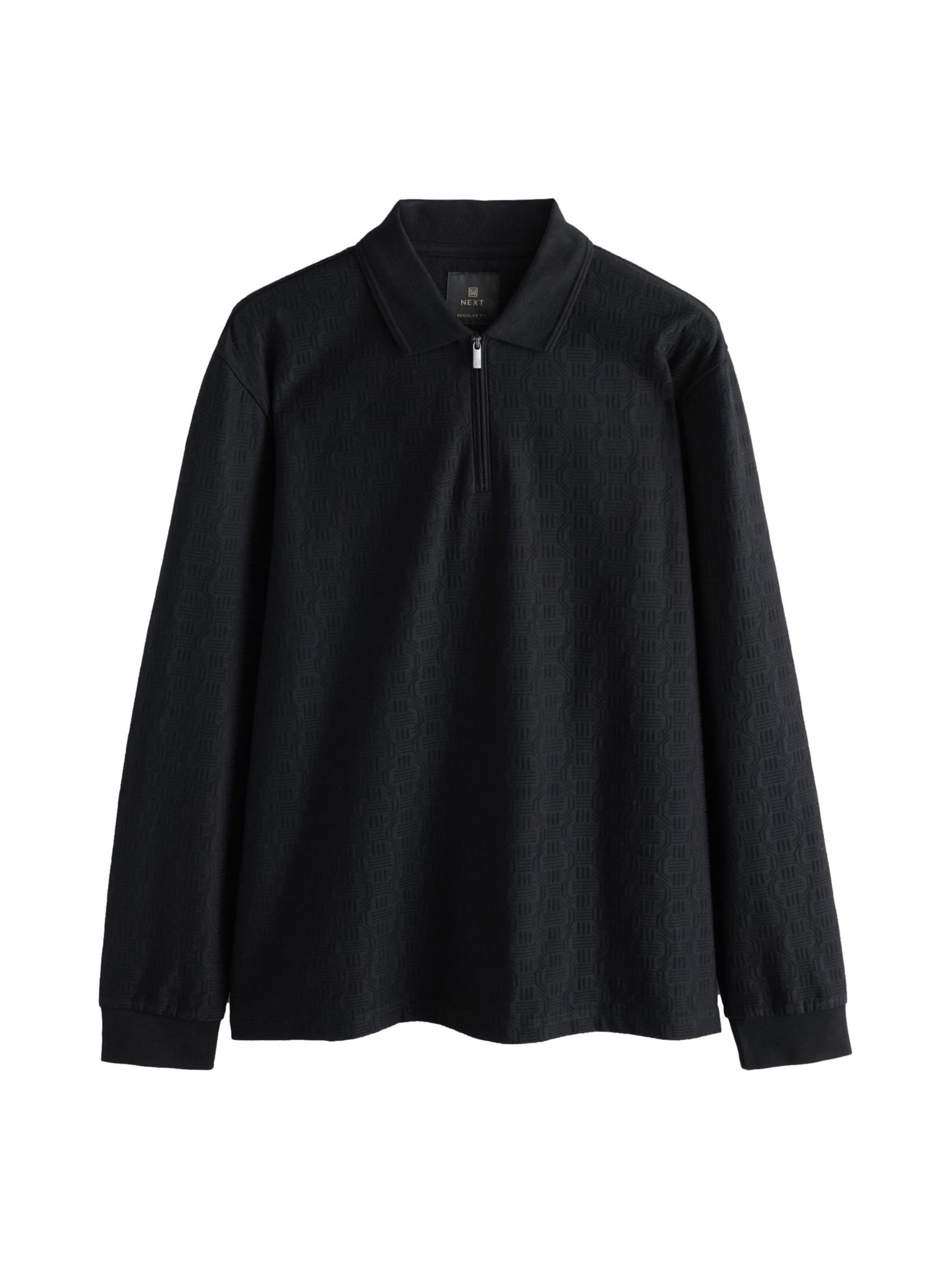 juoda Next Marškinėliai: priekis