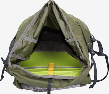 JACK WOLFSKIN Sports Backpack 'Crosstrail' in Green