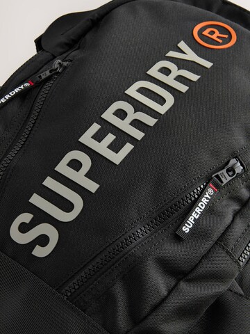 Superdry - Mochila 'Back to School' em preto
