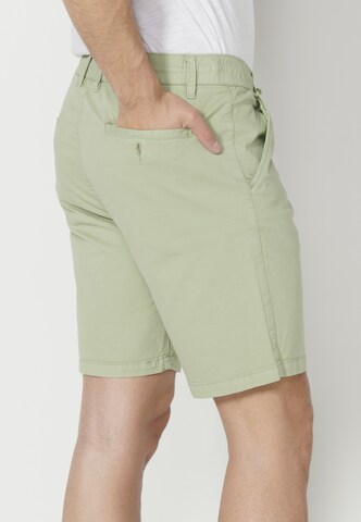 KOROSHI Normalny krój Spodnie w kolorze zielony