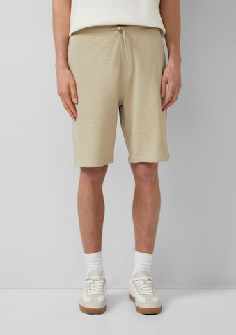 s.Oliver Normální Kalhoty 'Detroit' – béžová: přední strana