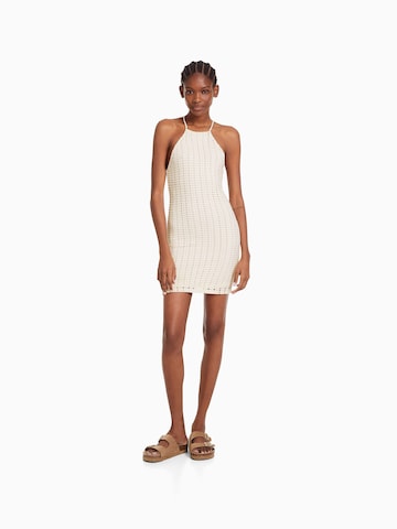 Bershka Dress in Beige