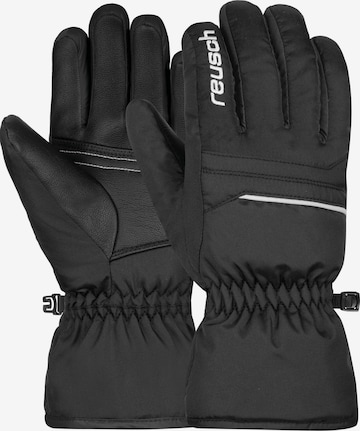 REUSCH Athletic Gloves 'Alan Junior' in Black: front