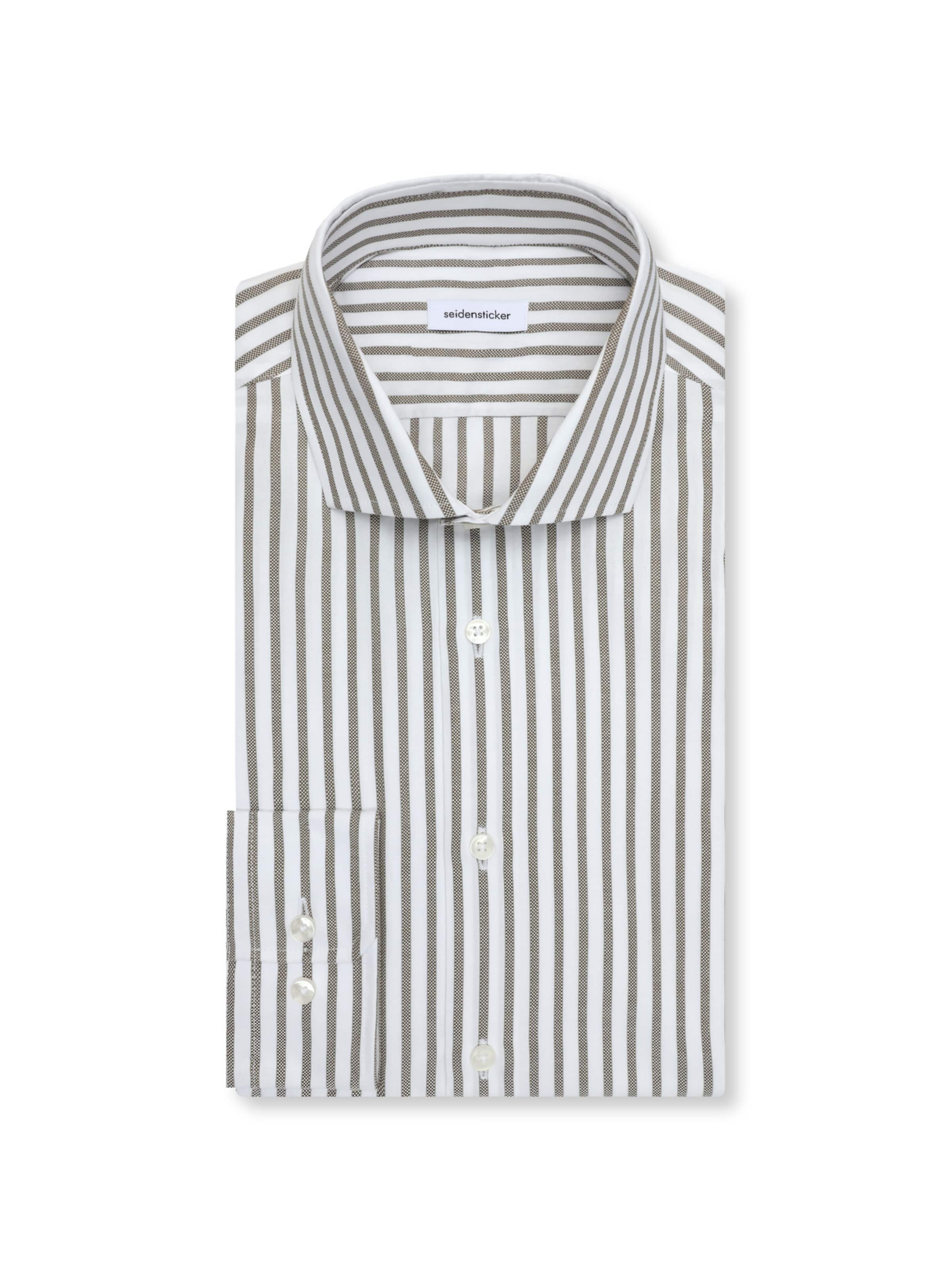 Coupe regular Chemise business 'CLASSIC ESSENTIALS ' SEIDENSTICKER en vert