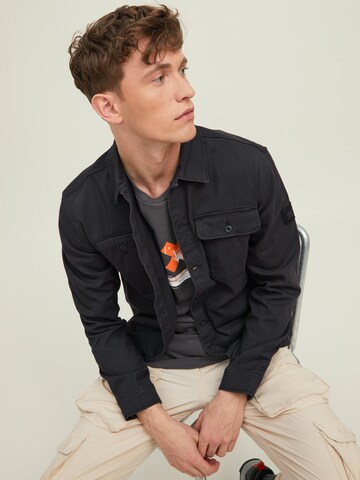 JACK & JONES Regular fit Overhemd 'Ben' in Zwart