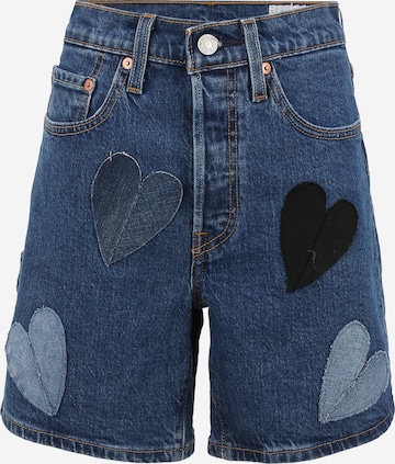 Levi's® Upcycling Jeansshort 'Kelvyn Colt Design' in Blau: predná strana