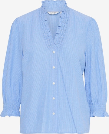 b.young Bluse 'Istribe' i blå: forside