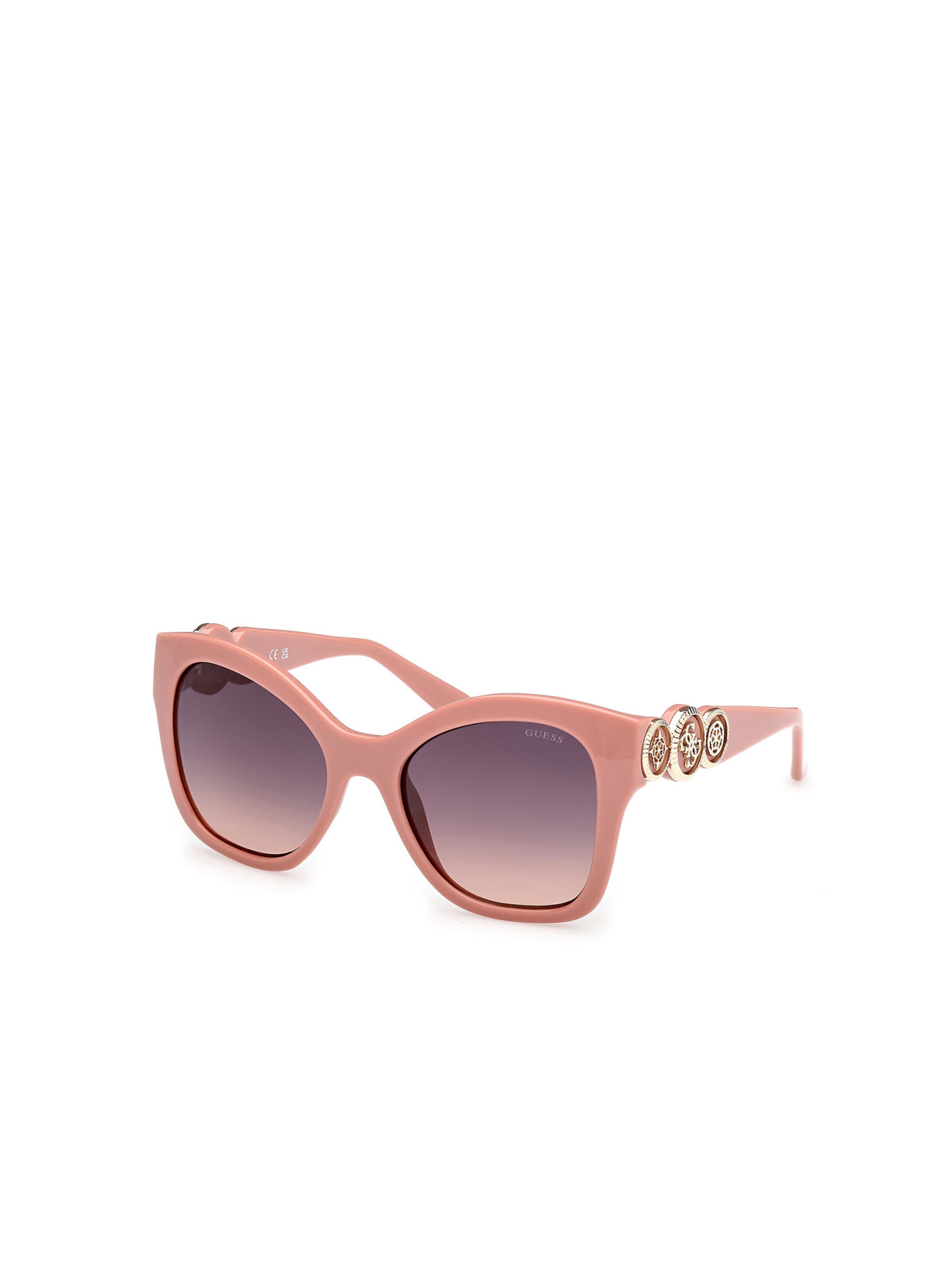 Occhiali da sole di GUESS in rosa: frontale