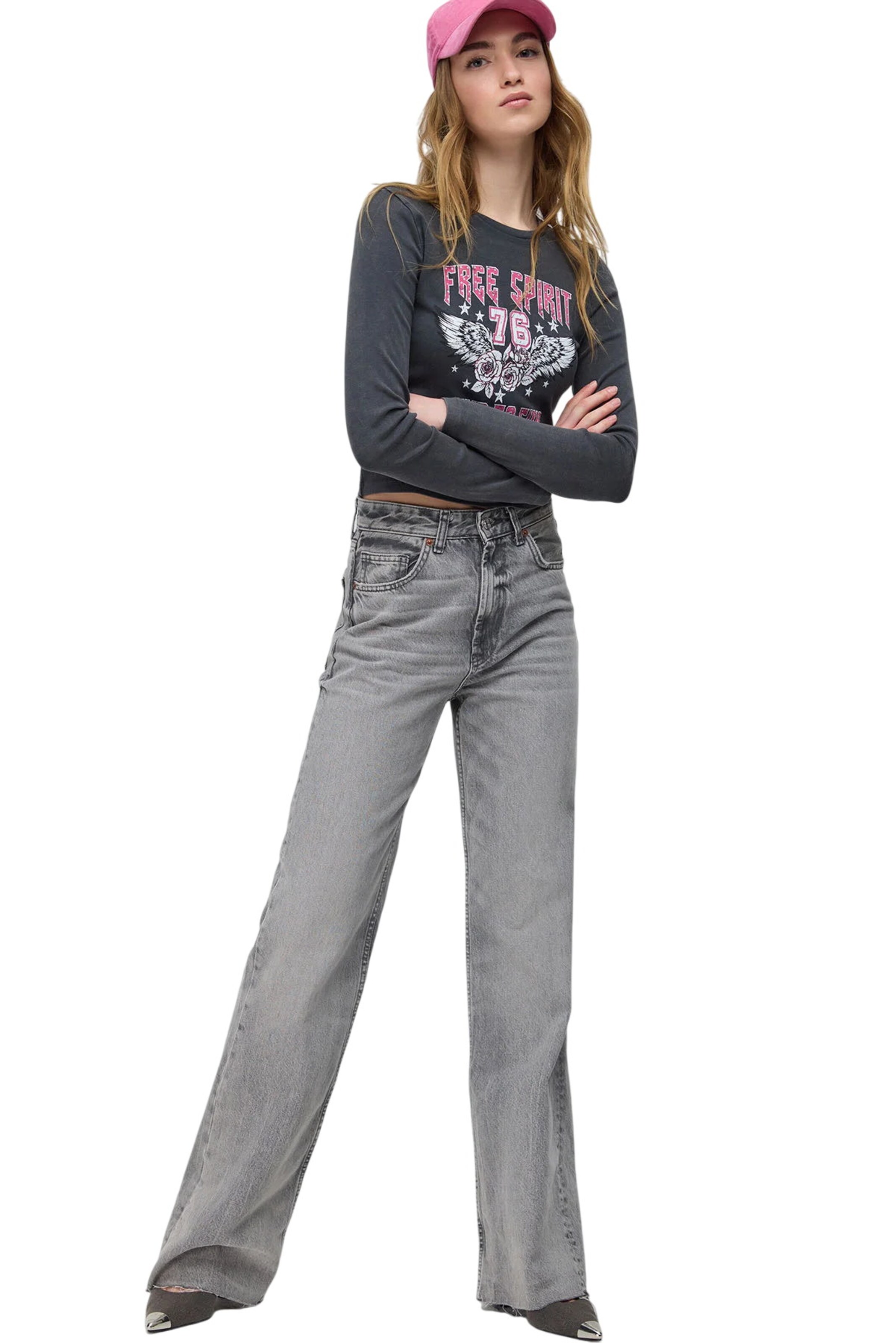 No Matter What Shirt in Grey: front